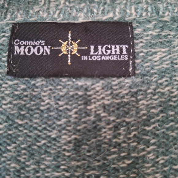 Connie's Moonlight Vintage Fringe Button/Front Sweater Angora  Womens size M - Picture 2 of 9